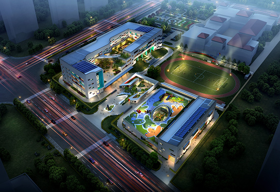 中新天津生態(tài)城29#地塊中小學、幼兒園